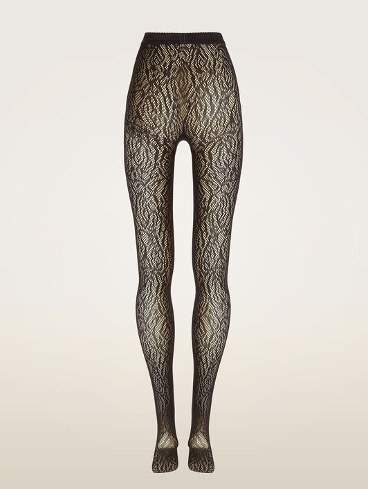 ROSE LACE EFFECT TIGHTS