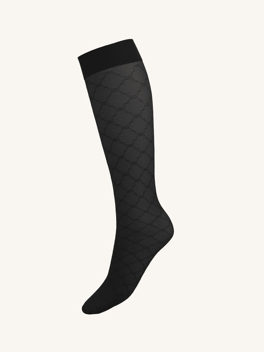 SHEER PATTERN KNEE-HIGHS SHEER PATTERN KNEE-HIGHS
