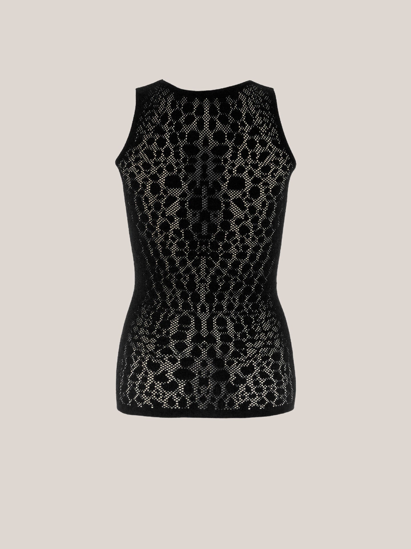 REPTILE NET TOP SLEEVELESS