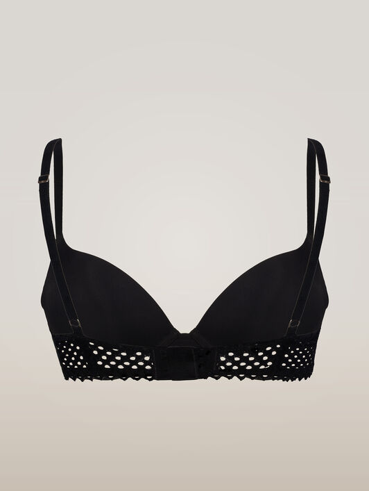 ROMANTIC NET PUSH-UP BRA