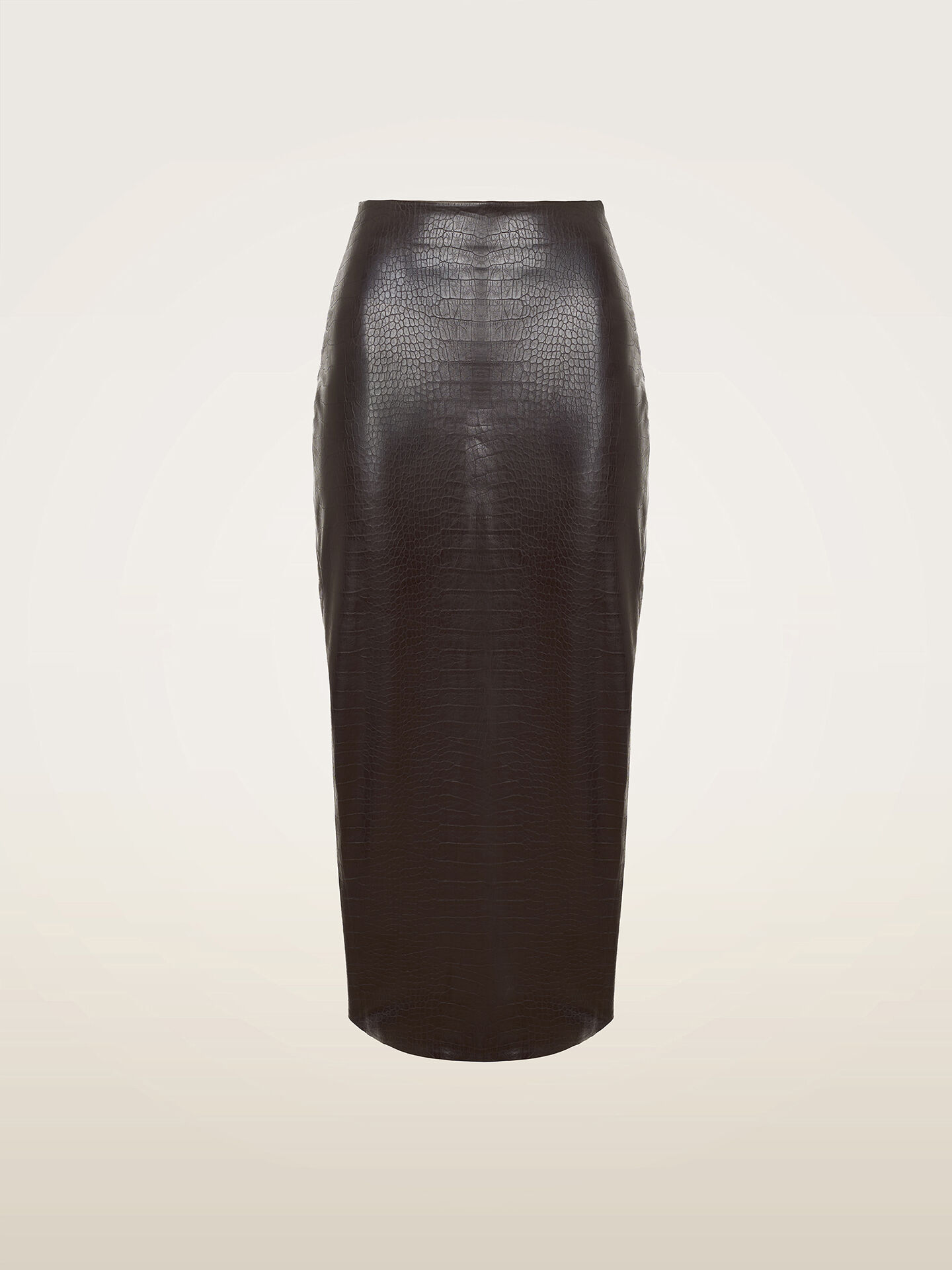 EMBOSSED ALLIGATOR SKIRT EMBOSSED ALLIGATOR SKIRT