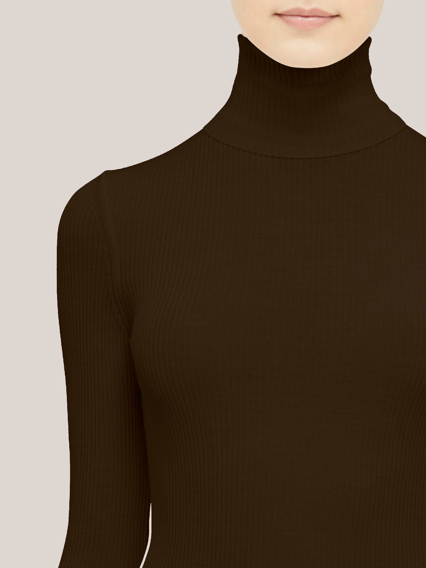 MERINO FINE RIB TOP LONG SLEEV MERINO FINE RIB TOP LONG SLEEV