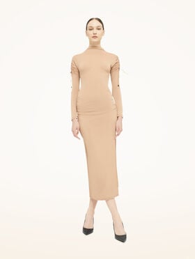 CREPE JERSEY SKIRT