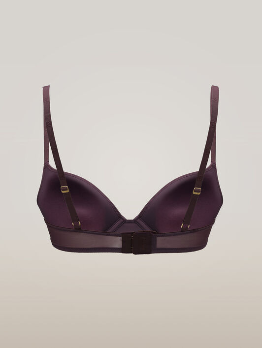 SHEER OPAQUE PUSH-UP BRA SHEER OPAQUE PUSH-UP BRA