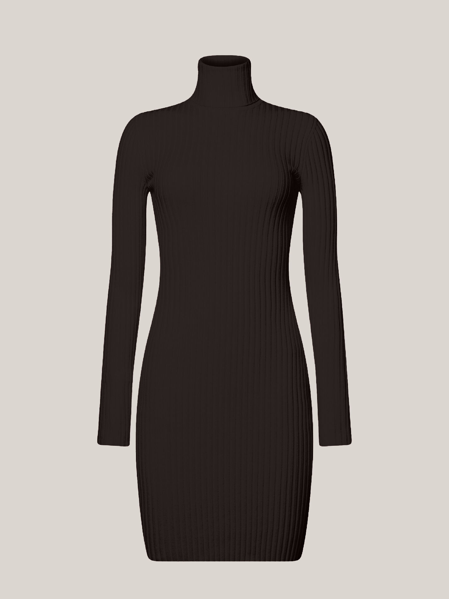 MERINO RIB DRESS MERINO RIB DRESS