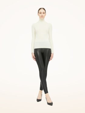 MERINO FINE RIB TOP LONG SLEEV