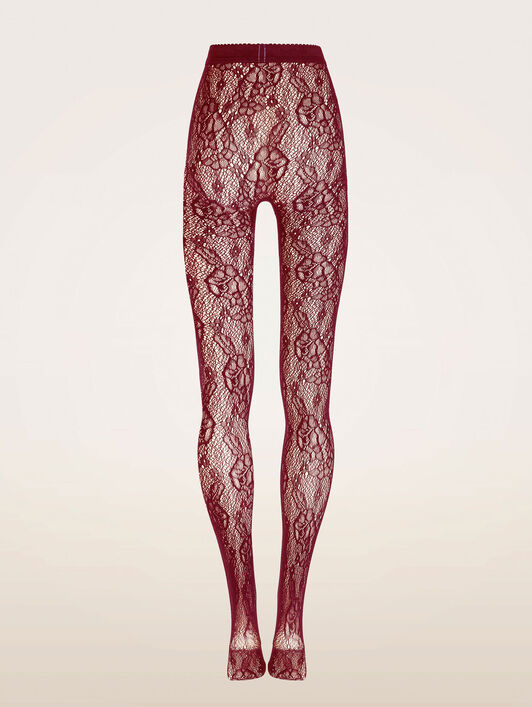 INFINITE ROSE NET TIGHTS