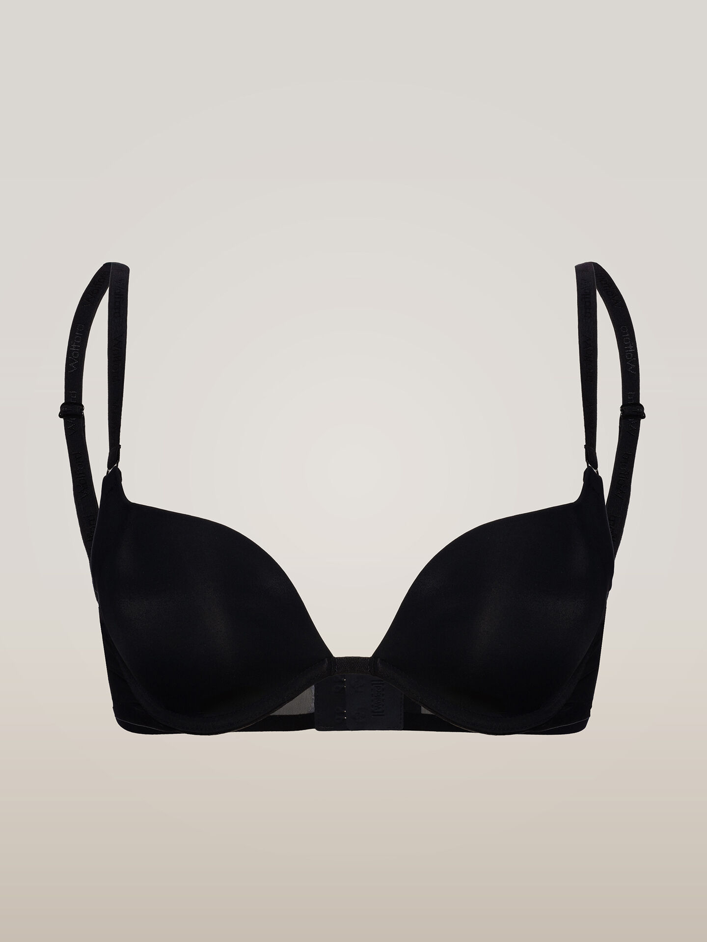 BONDED TO TULLE PUSH-UP BRA