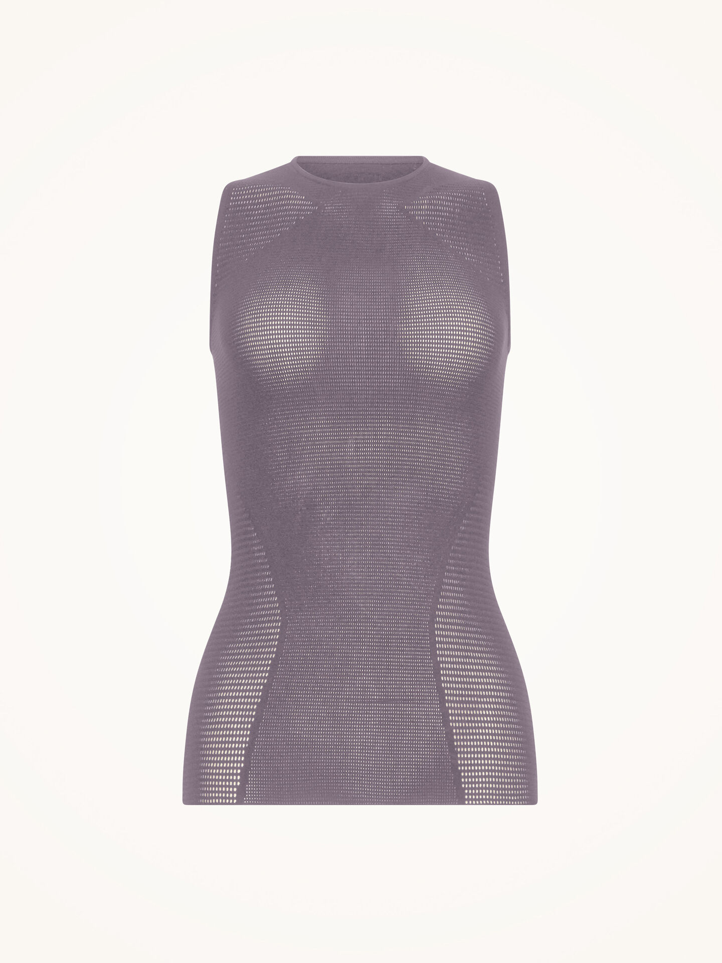 GRID NET TOP SLEEVELESS GRID NET TOP SLEEVELESS