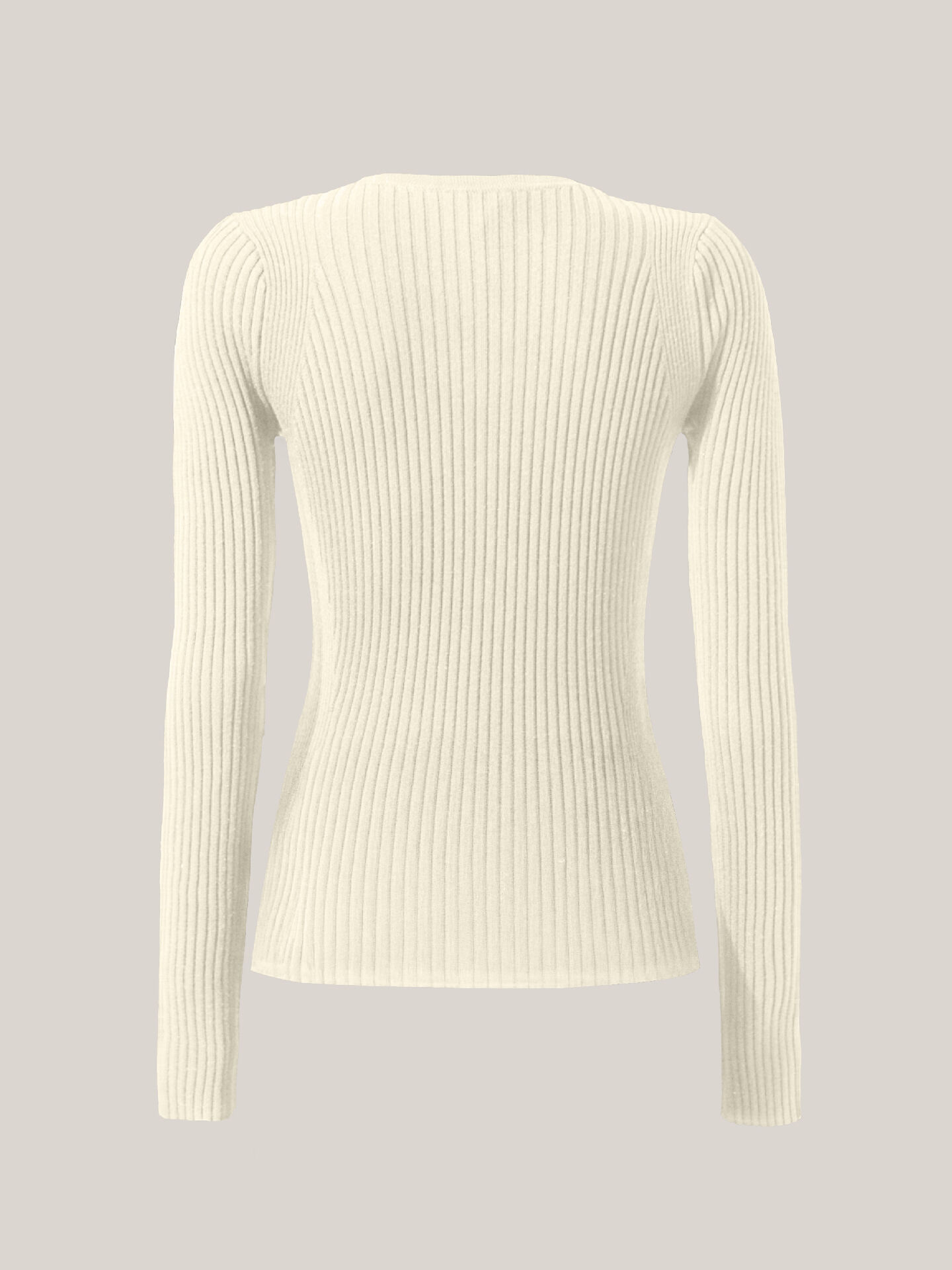 FINE MERINO RIB TOP L. SLEEVES FINE MERINO RIB TOP L. SLEEVES