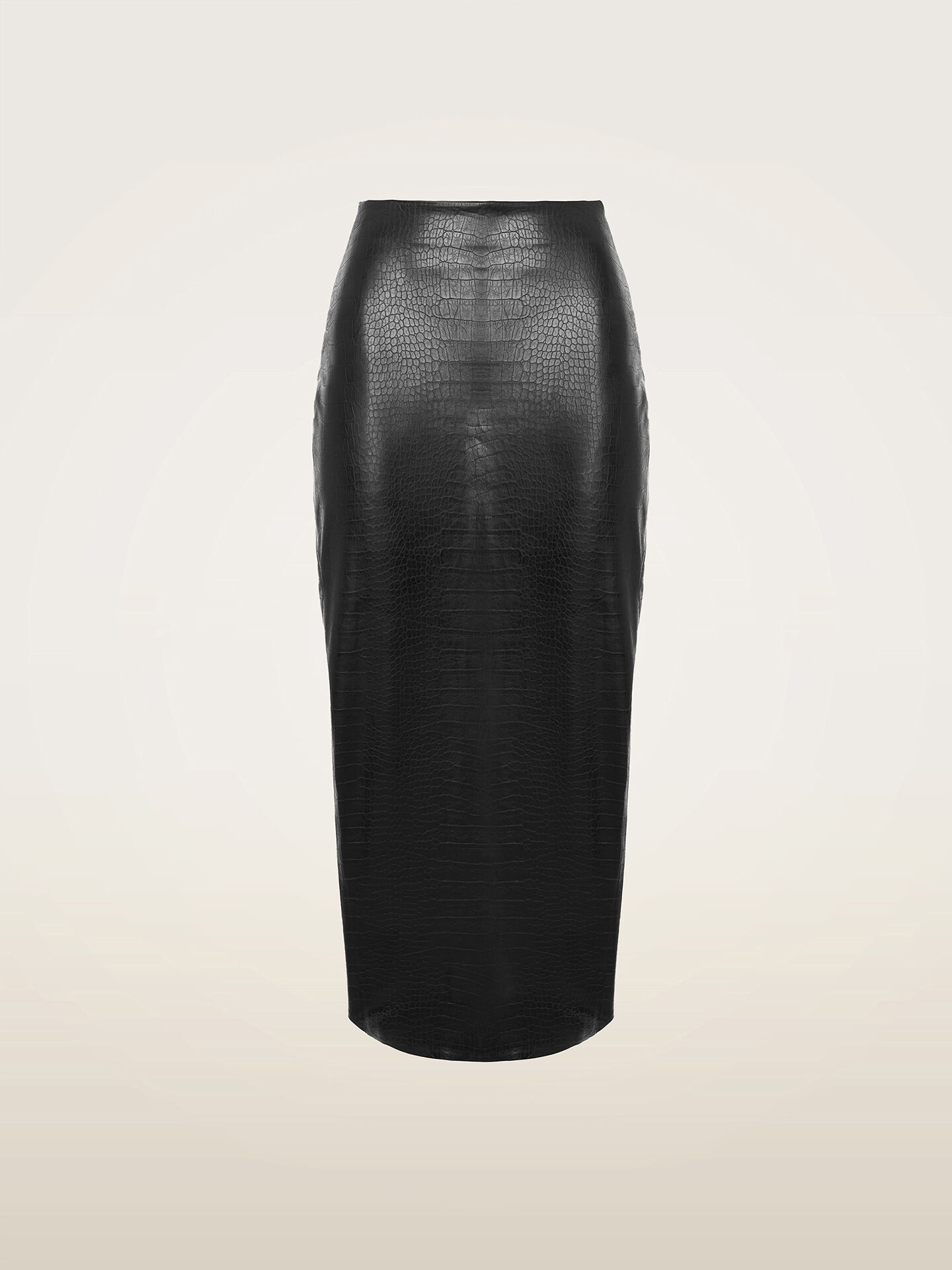 EMBOSSED ALLIGATOR SKIRT EMBOSSED ALLIGATOR SKIRT