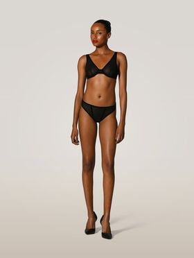 BONDED TO TULLE SKIN BRA