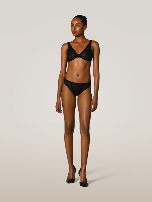 BONDED TO TULLE SKIN BRA