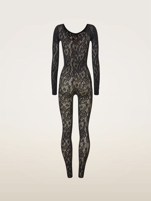 INFINITE ROSE NET JUMPSUIT