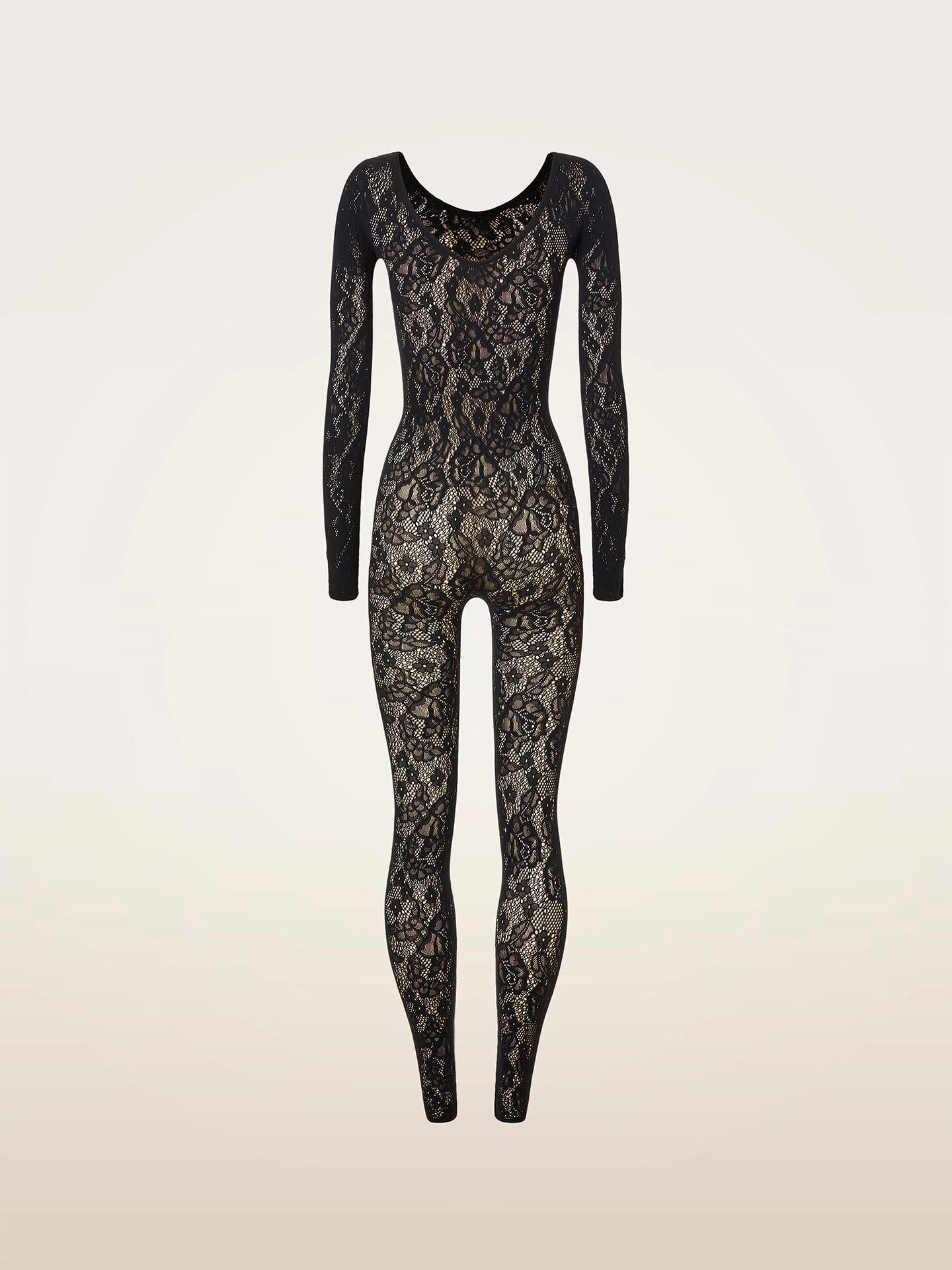 INFINITE ROSE NET JUMPSUIT