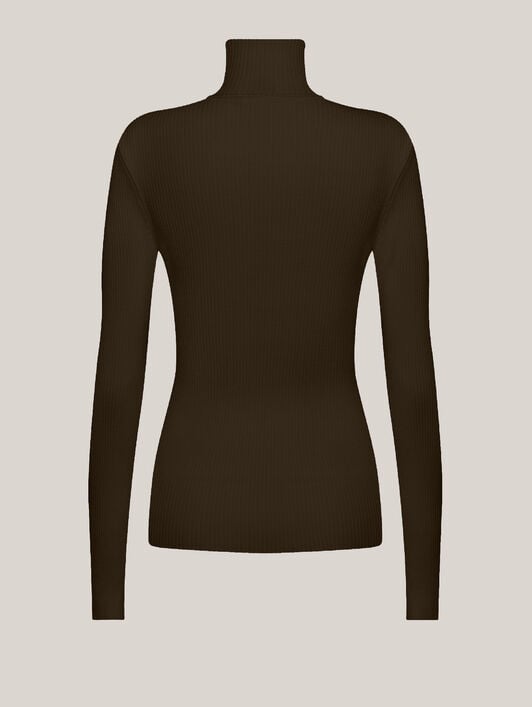 MERINO FINE RIB TOP LONG SLEEV MERINO FINE RIB TOP LONG SLEEV