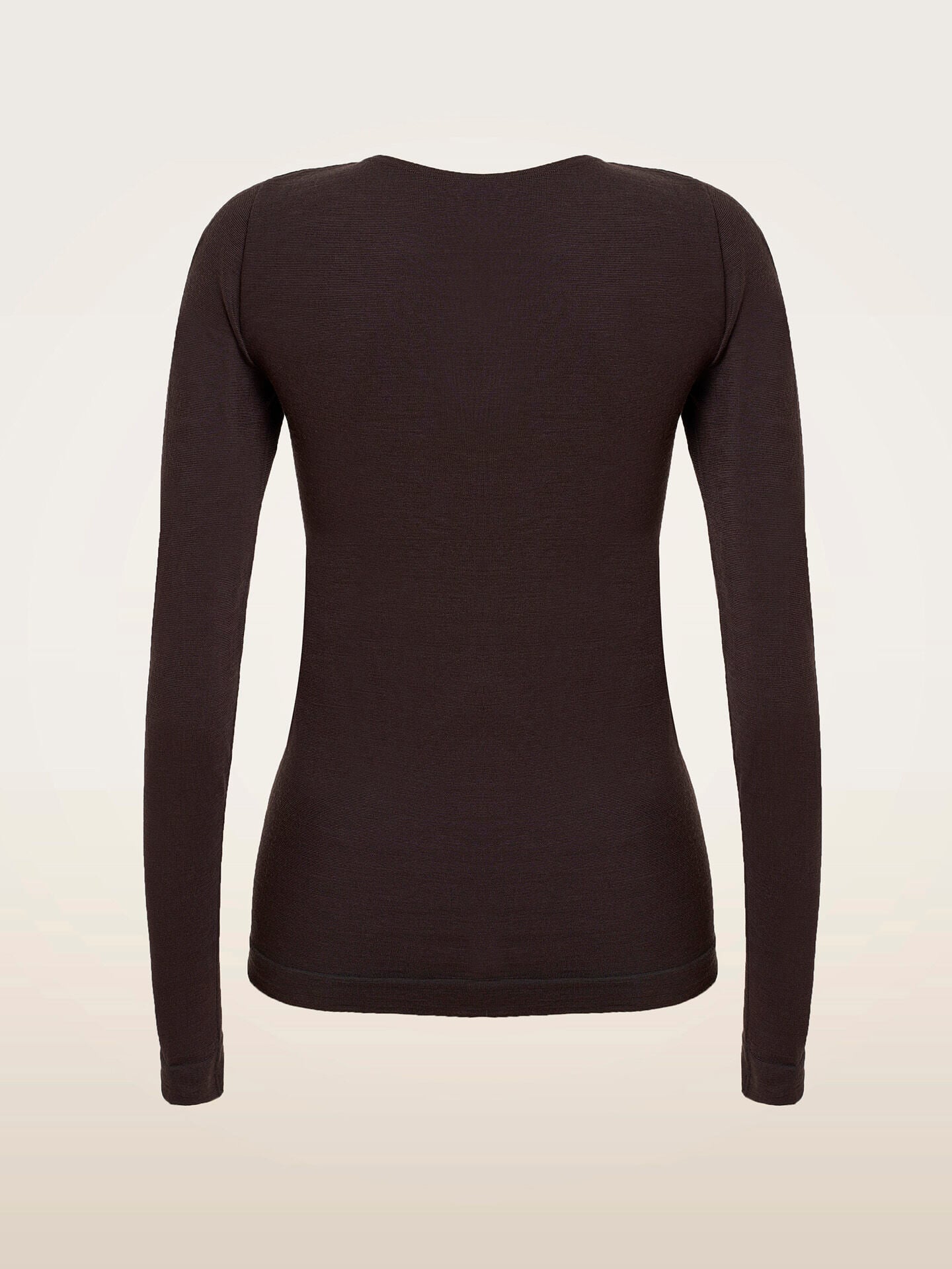 PURE WOOL TOP LONG SLEEVES