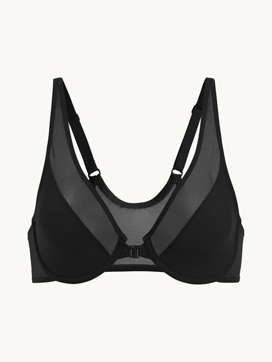 SHEER OPAQUE BRA SHEER OPAQUE BRA