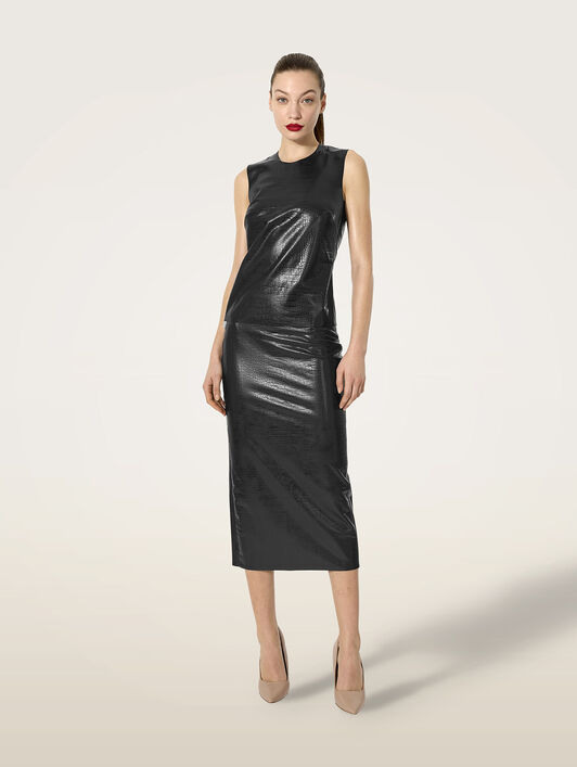 EMBOSSED ALLIGATOR TOP SLEEVEL EMBOSSED ALLIGATOR TOP SLEEVEL