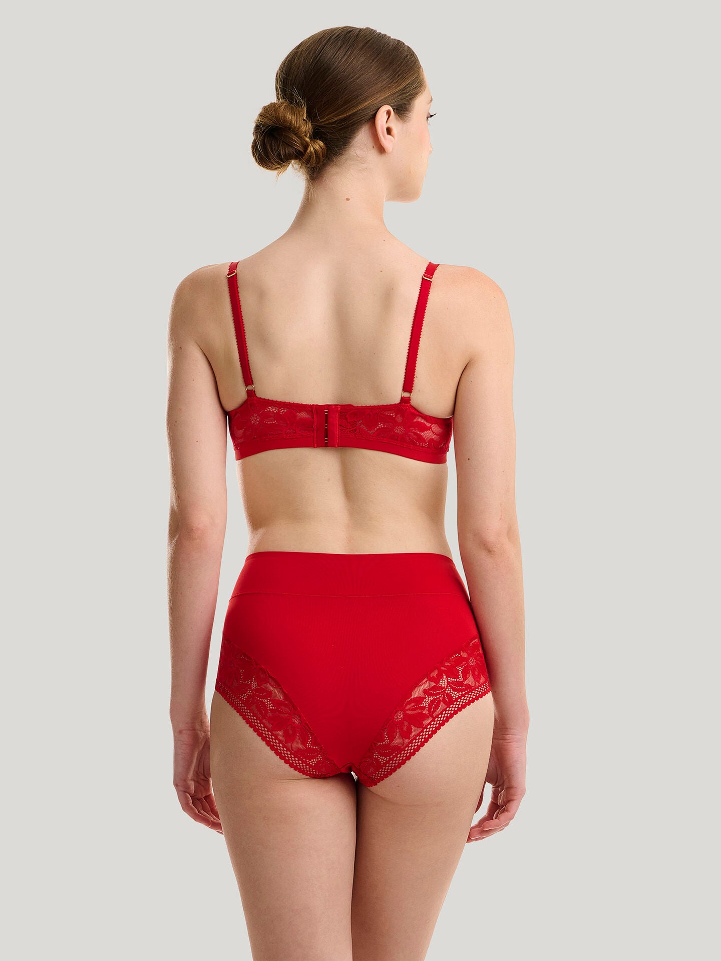 LACE HIGH WAIST BRIEF LACE HIGH WAIST BRIEF