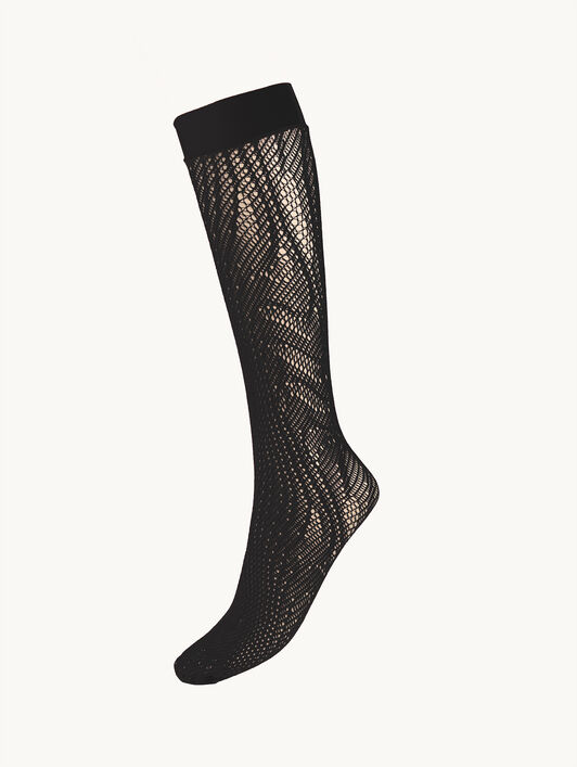 SNAKE NET KNEE-HIGHS SNAKE NET KNEE-HIGHS