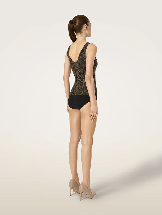 SHIMMERING PYTHON T.SLEEVELESS SHIMMERING PYTHON T.SLEEVELESS