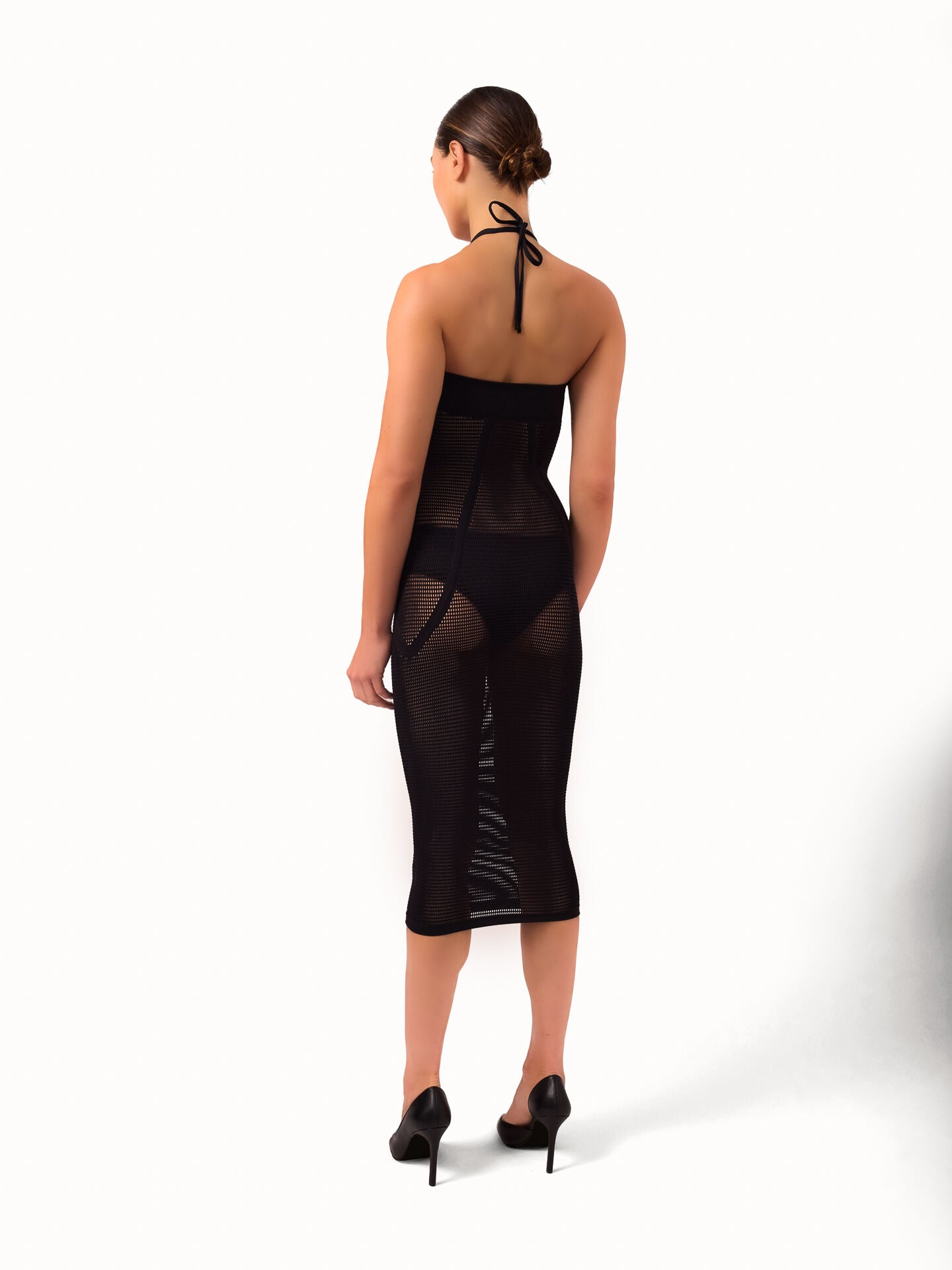 NET & RIBS SWIM DRESS NET & RIBS SWIM DRESS
