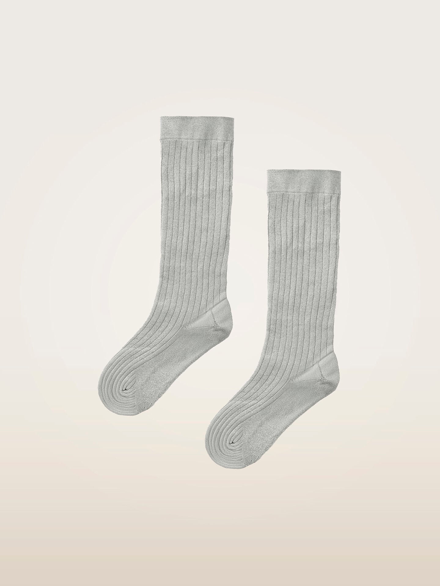 SHIMMER RIB KNEE-HIGHS