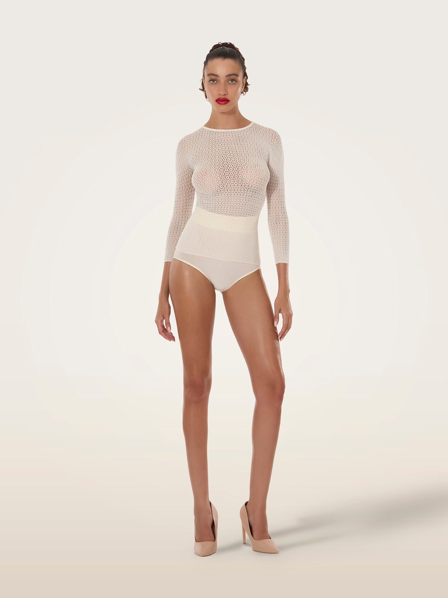 DAISY NET TOP LONG SLEEVES DAISY NET TOP LONG SLEEVES