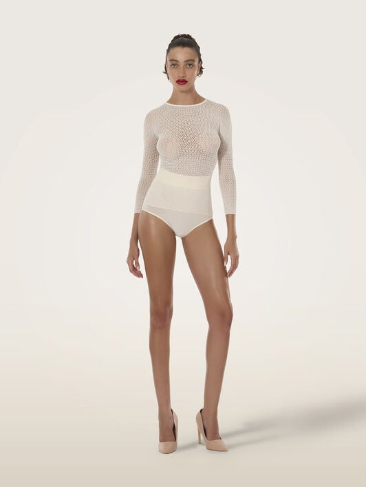 DAISY NET TOP LONG SLEEVES DAISY NET TOP LONG SLEEVES