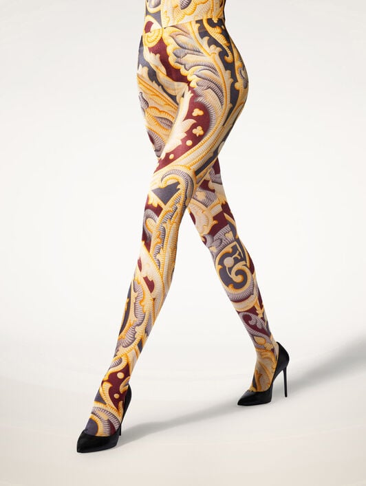 PAISLEY BAROQUE TIGHTS PAISLEY BAROQUE TIGHTS