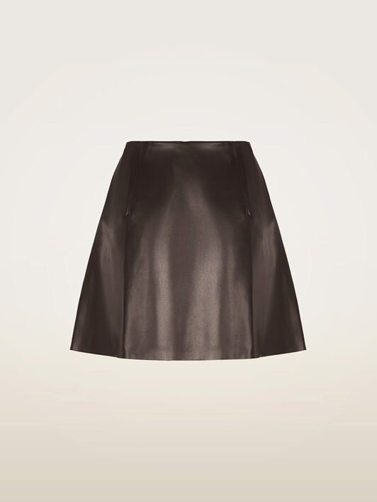 FAUX LEATHER SKIRT FAUX LEATHER SKIRT