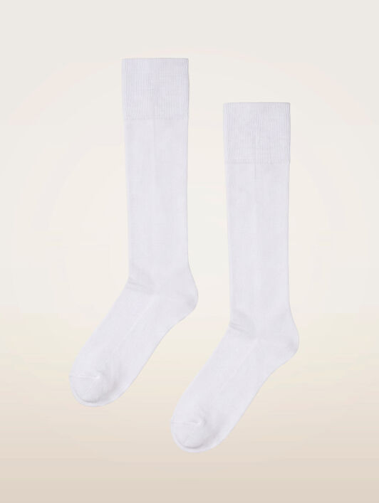 STRETCH COTTON KNEE-HIGHS
