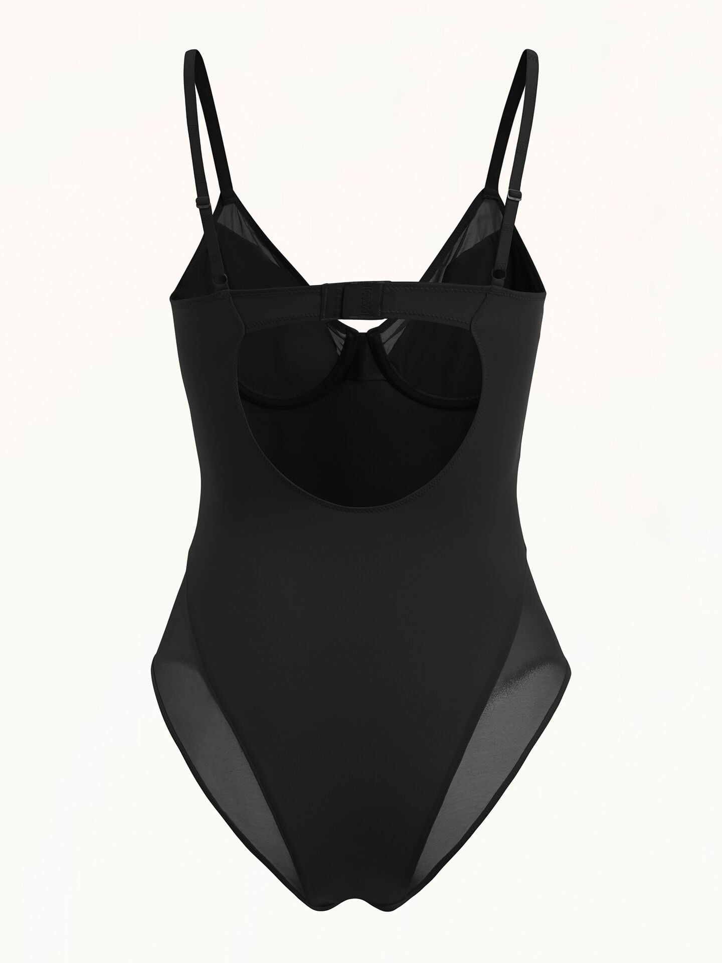 SHEER OPAQUE BODYSUIT