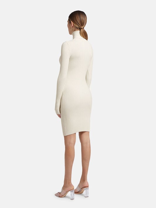 MERINO RIB DRESS MERINO RIB DRESS