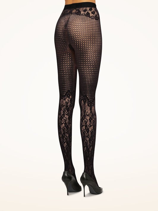 FLOWER LACE TIGHTS