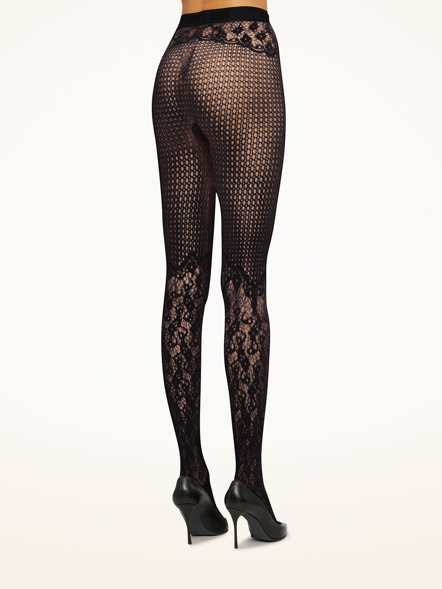 FLOWER LACE TIGHTS