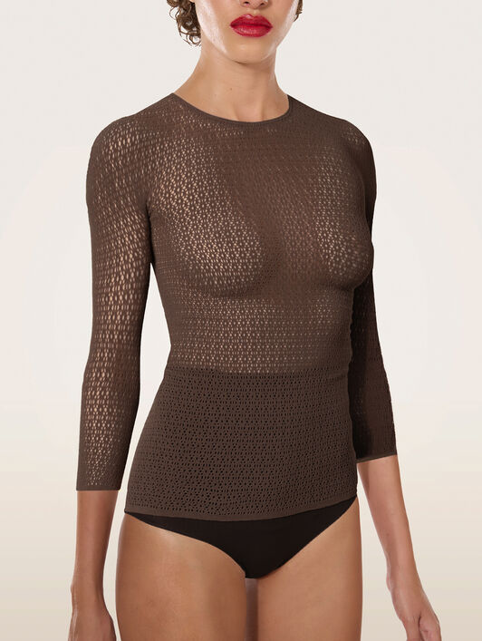 DAISY NET TOP LONG SLEEVES