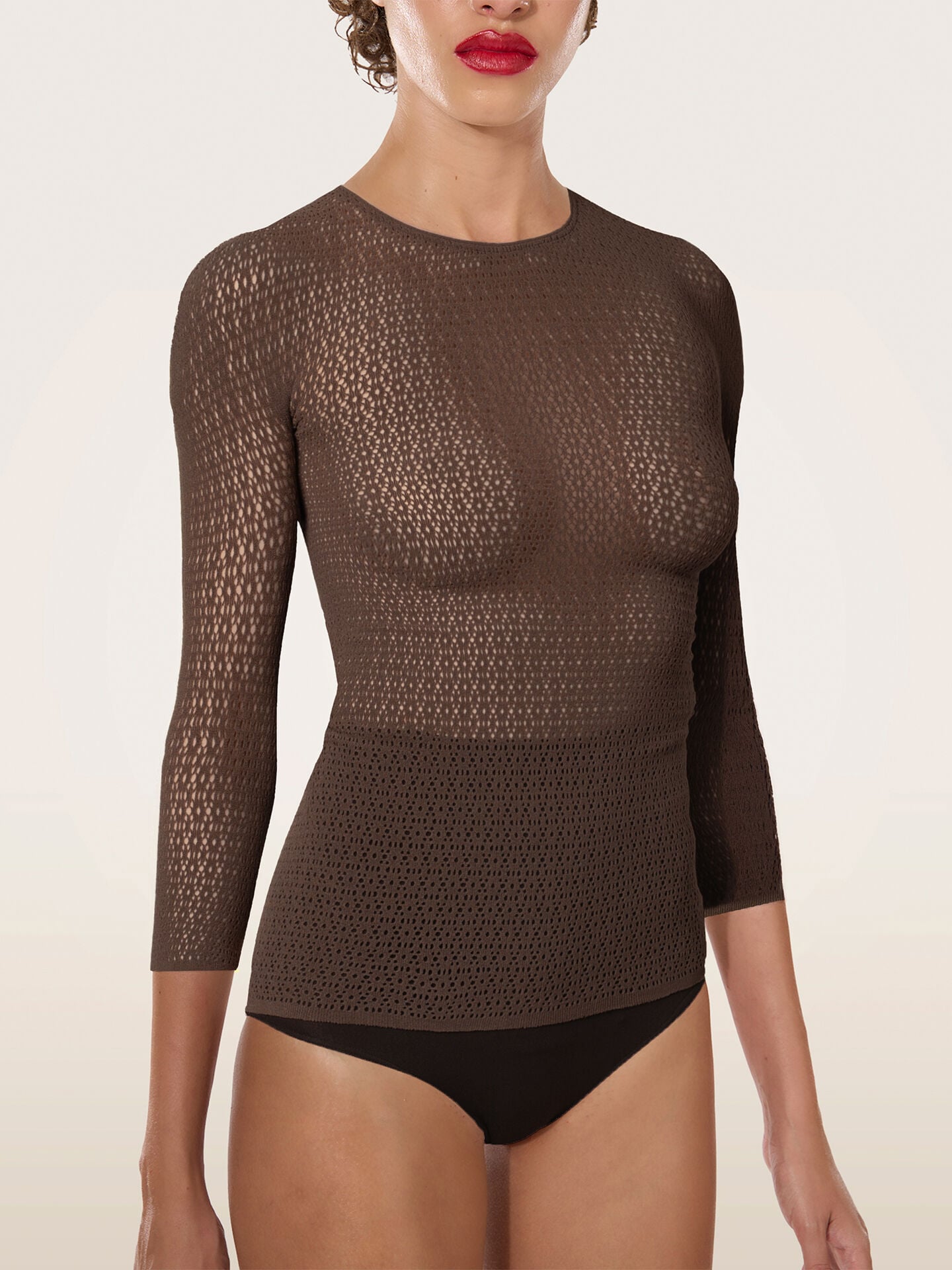 DAISY NET TOP LONG SLEEVES