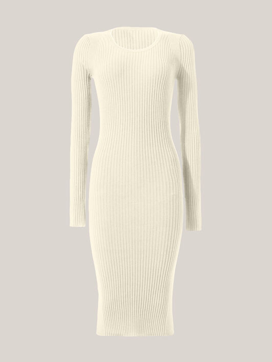 FINE MERINO RIB DRESS FINE MERINO RIB DRESS