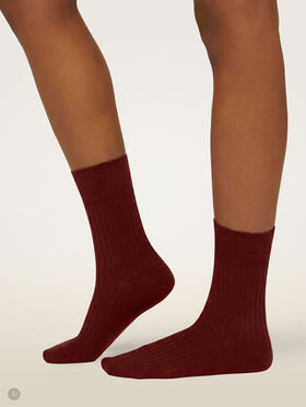 LUXURY COTTON RIB SOCKS