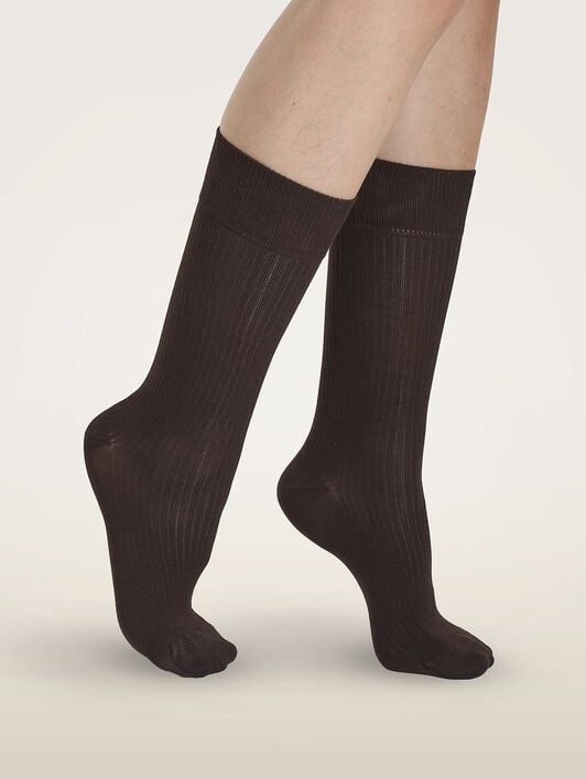 RIBBED STRETCH COTTON SOCKS RIBBED STRETCH COTTON SOCKS