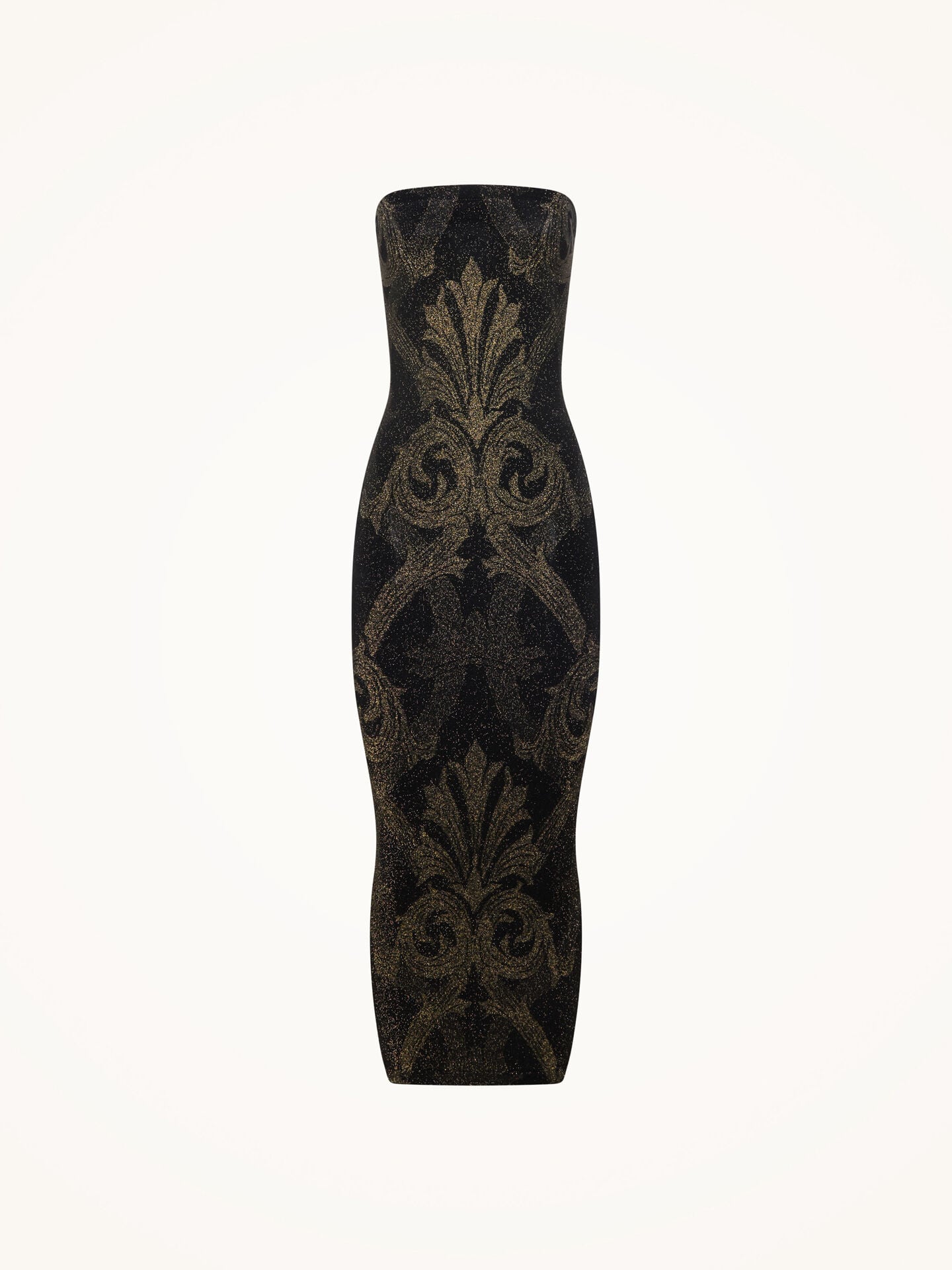 METALLIC JACQUARD DRESS METALLIC JACQUARD DRESS