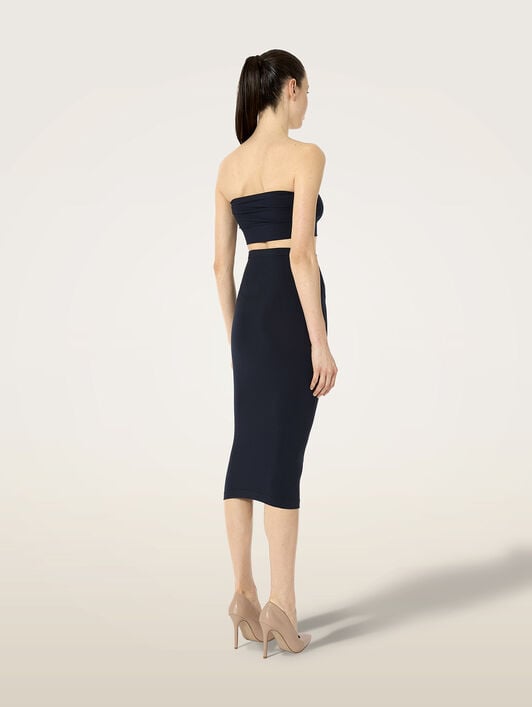 SEAMLESS WOOL SKIRT