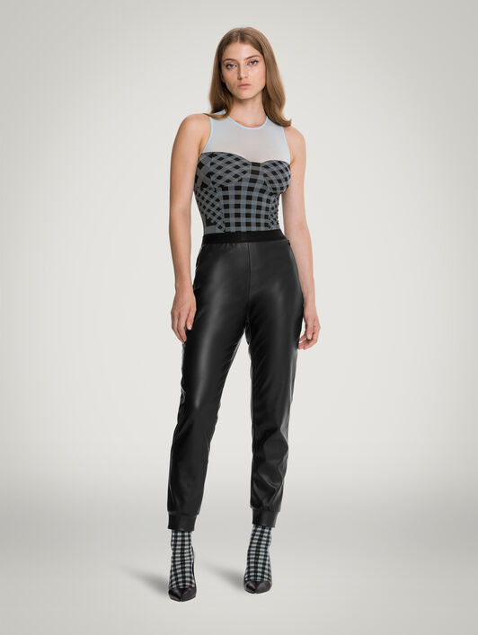 VEGAN LEATHER TROUSERS VEGAN LEATHER TROUSERS