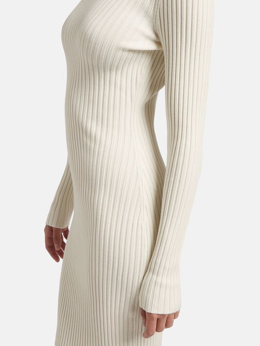 MERINO RIB DRESS MERINO RIB DRESS