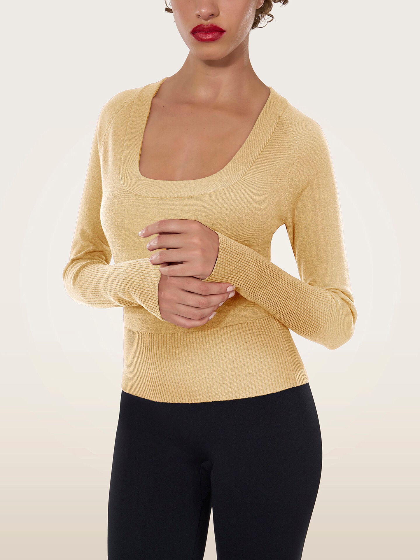LUXE MERINO TOP LONG SLEEVES