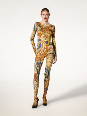 PAISLEY BAROQUE CATSUIT