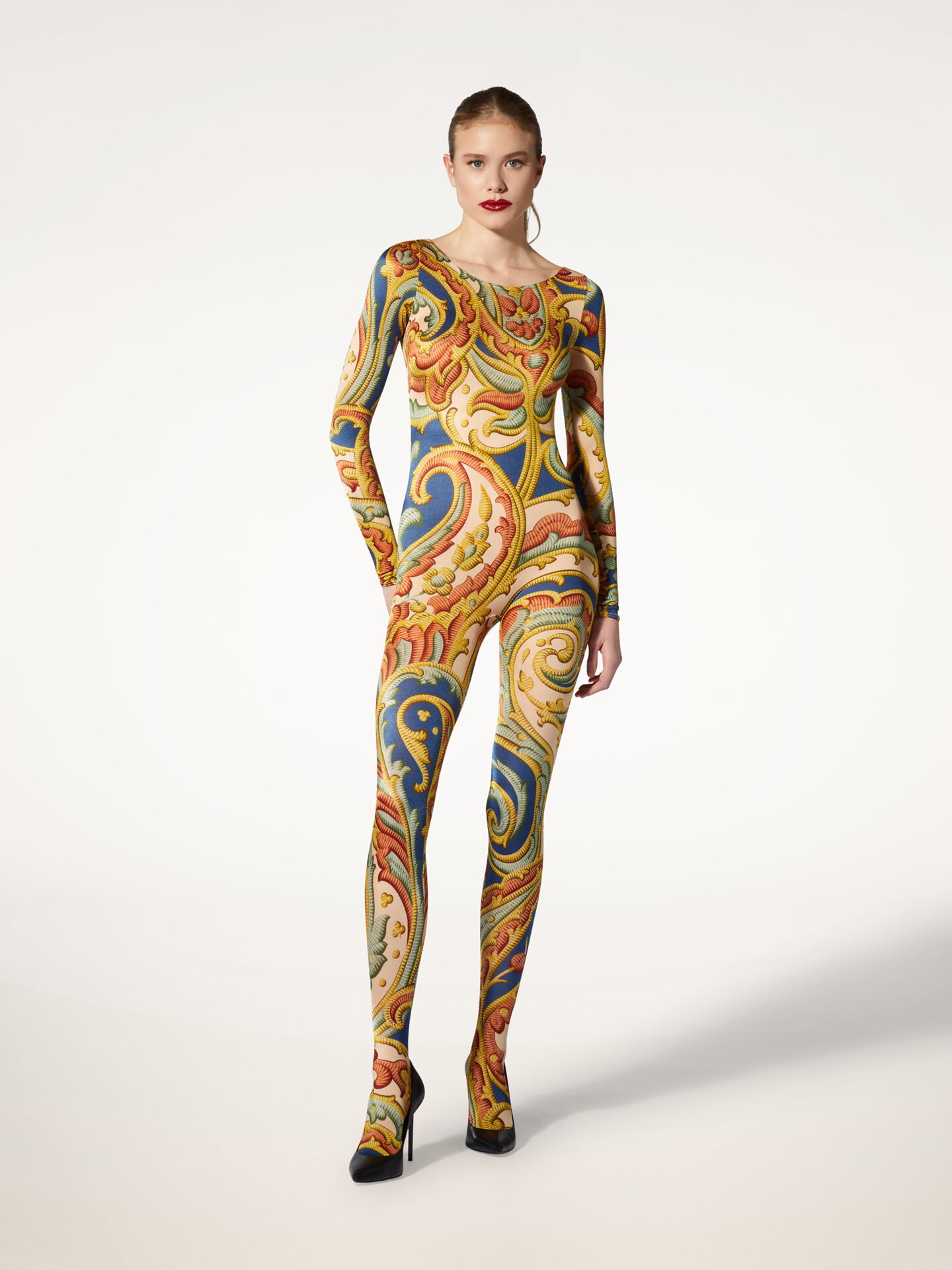 PAISLEY BAROQUE CATSUIT PAISLEY BAROQUE CATSUIT
