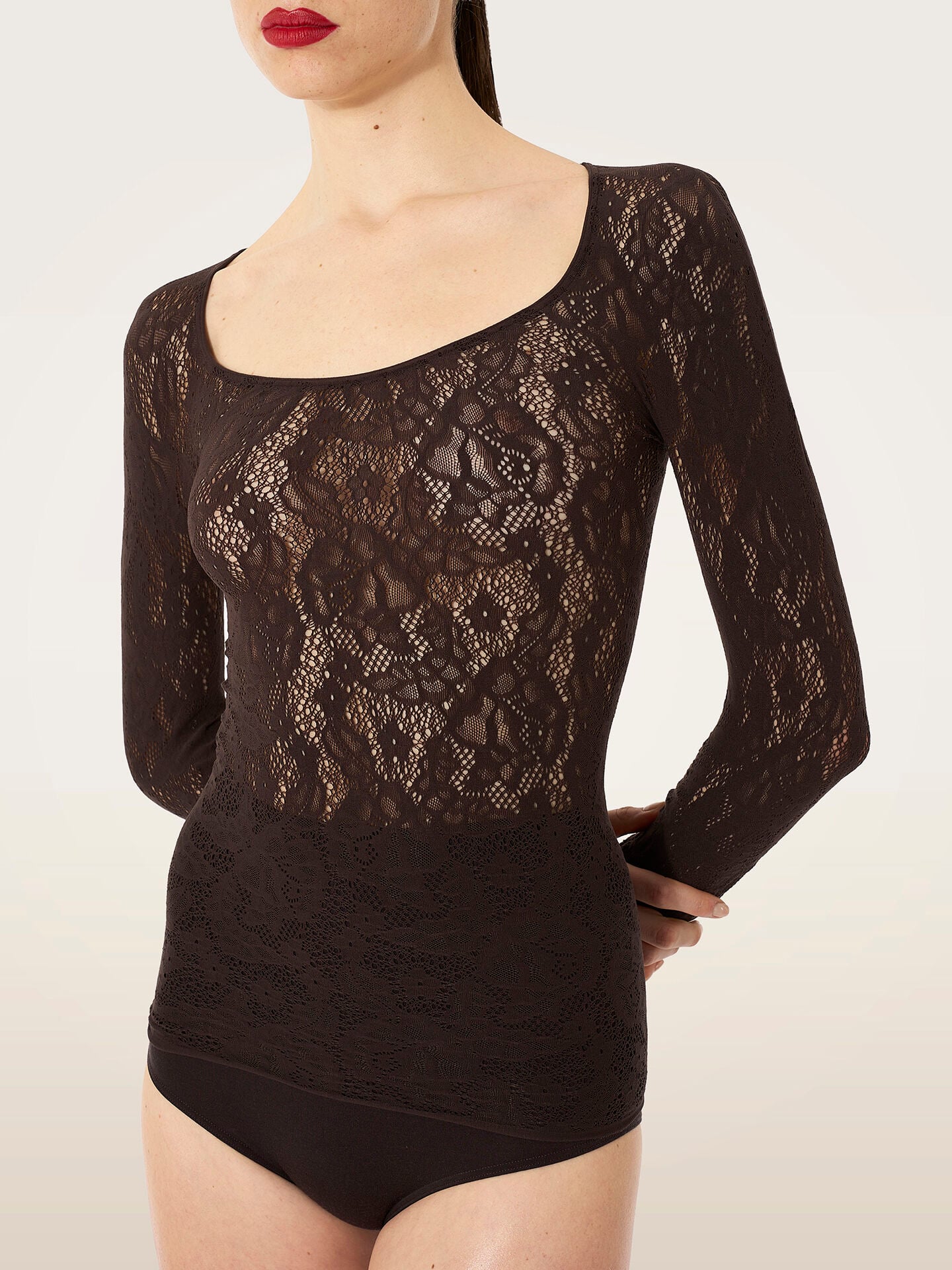 INFINITE ROSE NET T.L. SLEEVES INFINITE ROSE NET T.L. SLEEVES